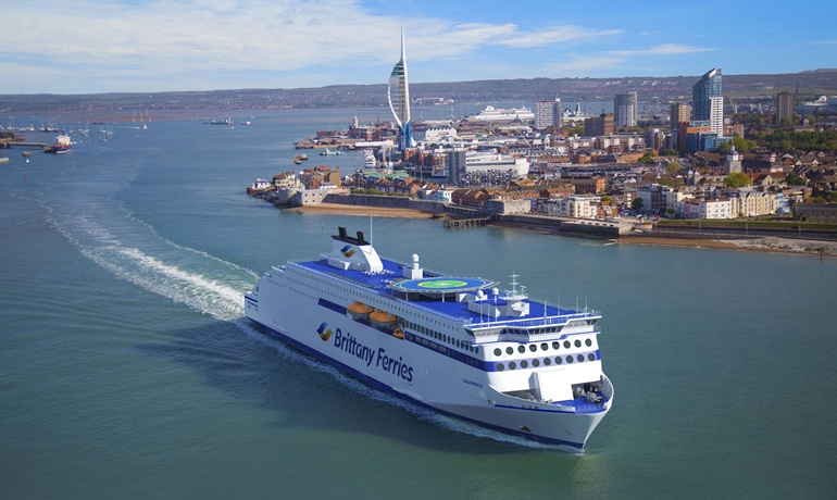 A third E-Flexer will join the Brittany Ferries fleet in 2023 © Brittany Ferries