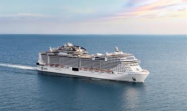 As tradition wants it, MSC BELLISSIMA will be named by Sophia Loren on 2 March © MSC Cruises