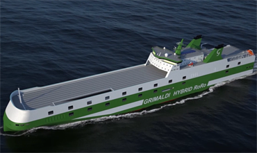 Twelve GG5G Class ro-ros will be built for the Grimaldi Group, three of which will go to Finnlines © Grimaldi Group