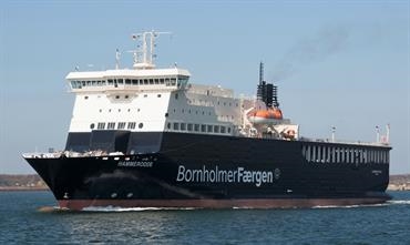 HAMMERODDE, Færgen's Køge-Rønne mainstay, has been acquired by Stena RoRo © Frank Lose