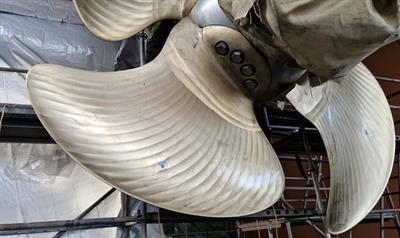 Baltic Queen propeller blades