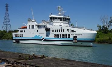 PELEE ISLANDER II will replace PELEE ISLANDER after the summer © Ontario Ministry of Transportation