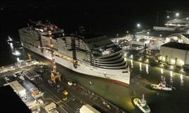 Float out of MSC WORLD ASIA 