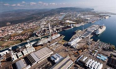 The Fincantieri monfalcone yard © Fincantieri The Fincantieri monfalcone yard © Fincantieri