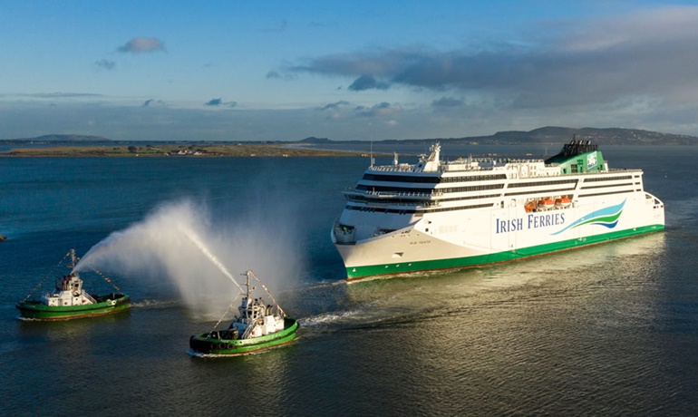 W.B. YEATS' sailings can be found in Irish Ferries' latest sailing schedule © Irish Ferries