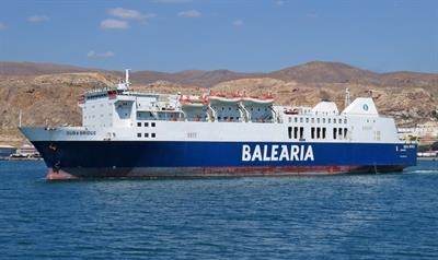 DUBA BRIDGE suffered engine problems and will temporarily be replaced by JAUME III © Mike Barker