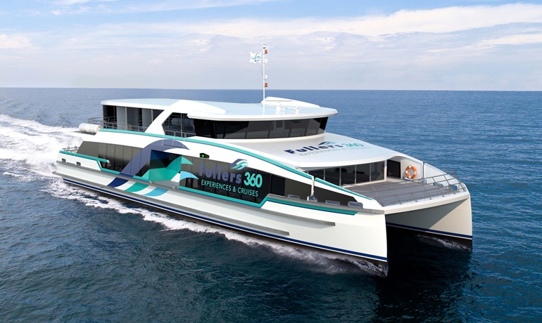 electric ferry for Fullers360 © Incat Crowther