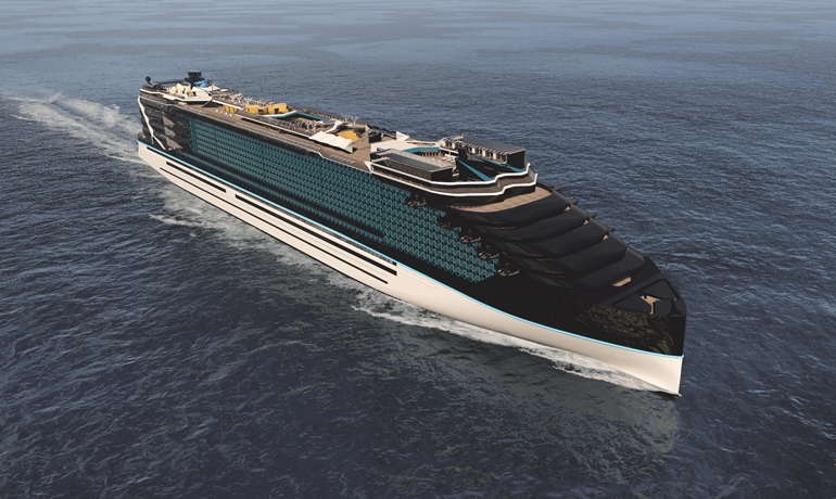 Helix Fuel Cell Cruise Concept © MEYER WERFT