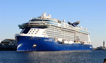 The brand new CELEBRITY EDGE is ready to cross the Atlantic © Marc Ottini