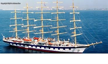 ROYAL CLIPPER will be joined by the larger FLYING CLIPPER in Spring 2018. © Shippax ROYAL CLIPPER will be joined by the larger FLYING CLIPPER in Spring 2018. © Shippax