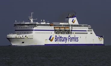 Brittany Ferries' new Cherbourg-Rosslare route will initially be operated by CAP FINESTERE. © Maritime Photographic