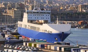 The Odense Class EUROCARGO SICILIA has reccently been acquired by Malta Motorways of the Sea. © Christian Costa