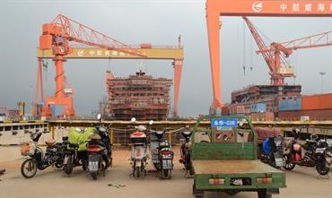 It has been up in the air for some time: AVIC Weihai becomes part of China Merchants © Philippe Holthof It has been up in the air for some time: AVIC Weihai becomes part of China Merchants © Philippe Holthof