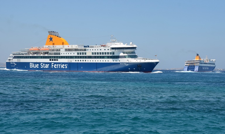 Greek ferry ticket prices risk to soar following next year's introduction of the 0.5% sulphur cap © Philippe Holthof