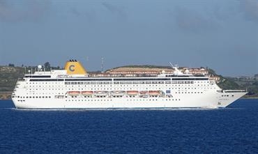 COSTA neoRIVIERA will leave the Costa Cruises fleet at the end of next month © Marc Ottini COSTA neoRIVIERA will leave the Costa Cruises fleet at the end of next month © Marc Ottini