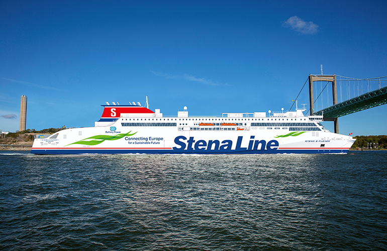 A look into the future in Gothenburg. © Peter Mild/Stena RoRo