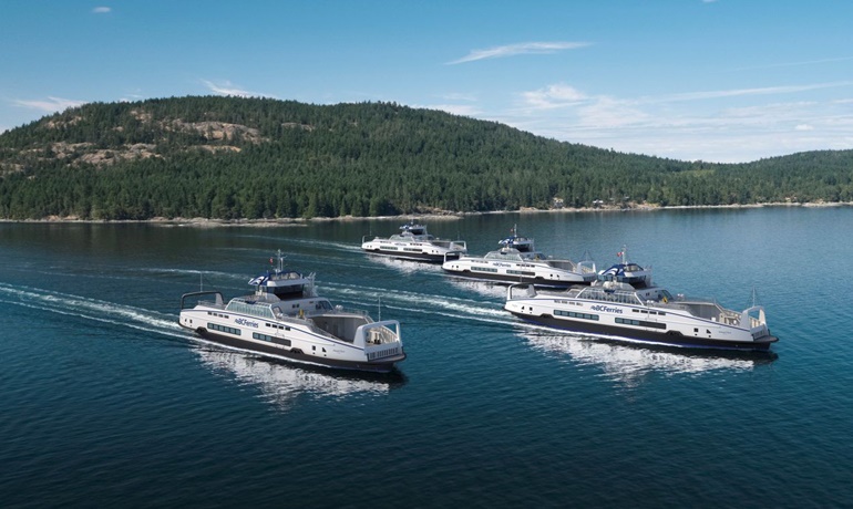 BC Ferries Island Class vessels © BC Ferries