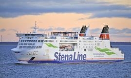 SKÅNE, one of two Stena Line rail ferries © Jukka Huotari SKÅNE, one of two Stena Line rail ferries © Jukka Huotari