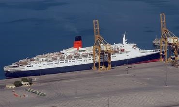 QE2 hasn't welcomed any new guests since she left the Cunard fleet in November 2008 © Frank Behling QE2 hasn't welcomed any new guests since she left the Cunard fleet in November 2008 © Frank Behling