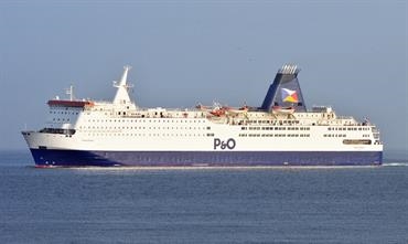 PRIDE OF BRUGES will temporarily replace NORSKY on the Zeebrugge-Hull route. © Marc Ottini