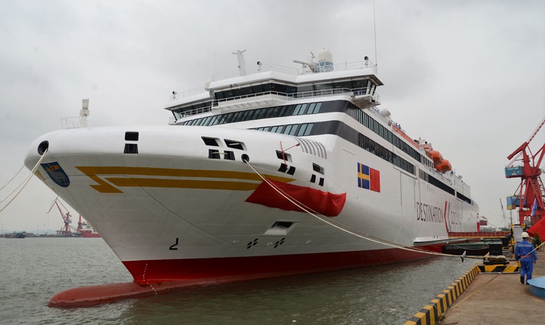 VISBORG ready to be named on 8 December © Philippe Holthof VISBORG ready to be named on 8 December © Philippe Holthof
