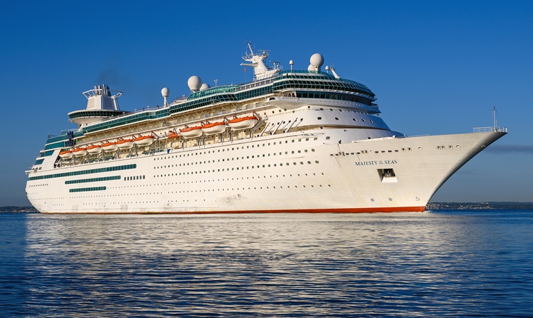 MAJESTY OF THE SEAS is the last Sovereign Class vessel to leave the Royal Caribbean Group fleet. © Maritime Photographic