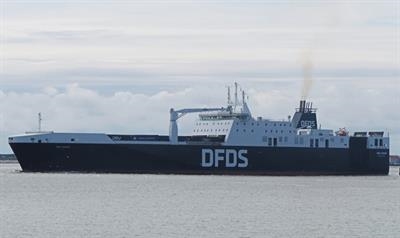 Starting on 1 April, ARK DANIA will be added as a fourth ship on DFDS's Dunkerque-Rosslare route. © Jens Vinderslev-DFDS