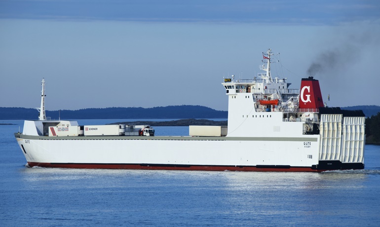From the the Baltic to the Red Sea, Rederi AB Gotland has sold GUTE to UME. © Uwe Jakob From the the Baltic to the Red Sea, Rederi AB Gotland has sold GUTE to UME. © Uwe Jakob