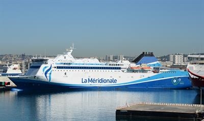 GIROLATA left Marseille for Tangier Med in the early evening of 3 December. © Marc Ottini