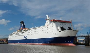 PRIDE OF YORK is one of the North Sea ro-paxes offering RHV drivers a VIP service © P&O Ferries