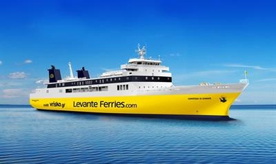 Illustration of CONTESSA DI LEVANTE © Levante Ferries