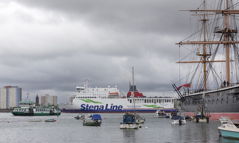 STENA VINGA, here in Portsmouth © Søren Lund Hviid