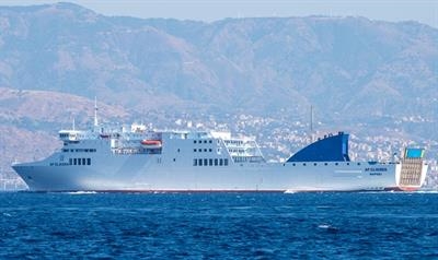 Grimaldi Lines has short-term chartered AF CLAUDIA for the summer peak period © Frank Lose