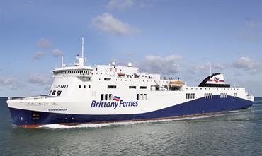 Brittany Ferries is almost ready to start its new direct Ireland-Spain service © Brittany Ferries