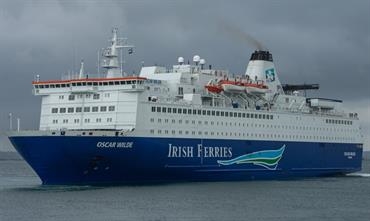 OSCAR WILDE will sail under the GNV banner © Frank Lose OSCAR WILDE will sail under the GNV banner © Frank Lose