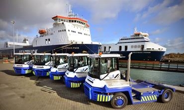 Seatruck now offers 22 return sailings per week between Liverpool and Dublin © Seatruck Ferries