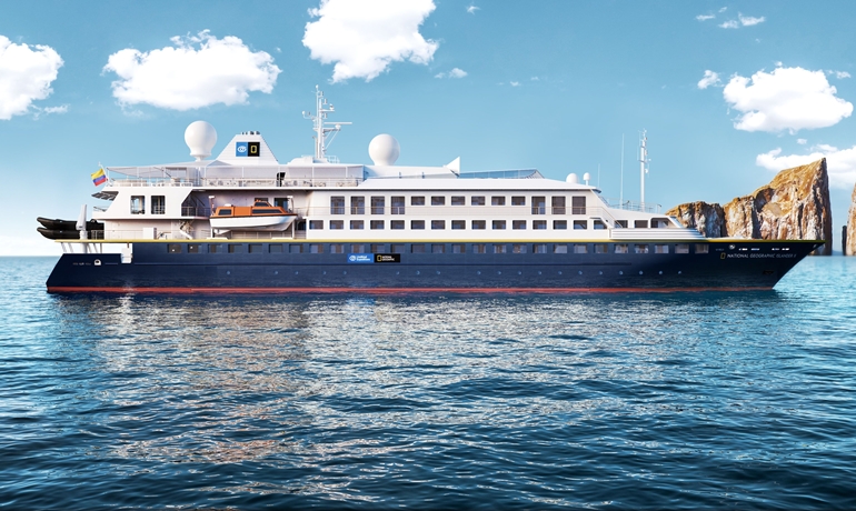 NATIONAL GEOGRAPHIC ISLANDER ll is the former CRYSTAL ESPRIT © Lindblad Expeditions NATIONAL GEOGRAPHIC ISLANDER ll is the former CRYSTAL ESPRIT © Lindblad Expeditions
