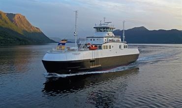 The Tjøtta-Forvik route is currently in the hands of Torghatten Trafikkselskap © Fiskerstrand Verft The Tjøtta-Forvik route is currently in the hands of Torghatten Trafikkselskap © Fiskerstrand Verft