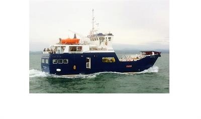 SPIRIT OF RATHLIN set to take over Ballycastle-Rathlin Island service. © Arklow Marine Services