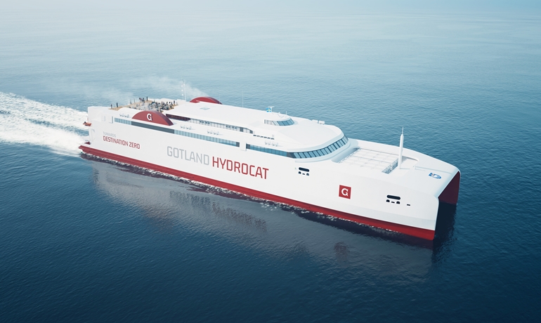 The hydrogen-powered catamaran project GOTLAND HYDROCAT The hydrogen-powered catamaran project GOTLAND HYDROCAT