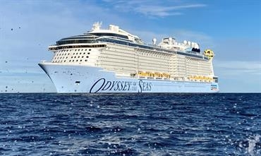 Later this spring ODYSSEY OF THE SEAS will debut in the Eastern Mediterranean, being homeported in Haifa. © Meyer Werft Later this spring ODYSSEY OF THE SEAS will debut in the Eastern Mediterranean, being homeported in Haifa. © Meyer Werft