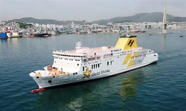 HANIL GOLD STELLA will be introduced between Yeosu and Jeju on 29 June. © Hanil Express