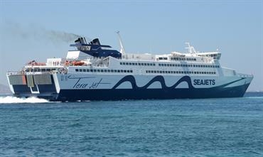TERA JET was one of several ferries involved in the rescue operation © Philippe Holthof TERA JET was one of several ferries involved in the rescue operation © Philippe Holthof