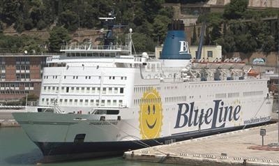 Blue Line's REGINA DELLA PACE is now Ventouris Ferries' RIGEL III - © Frank Lose