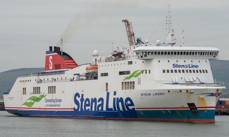 STENA LAGAN is the first Visentini to be lengthened and is expected to arrive at Sedef Shipbuilding in spring 2020 © Frank Lose