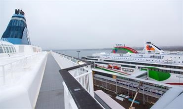 Tallink carried 57% of all passengers travelling through Tallinn © Marko Stampehl Tallink carried 57% of all passengers travelling through Tallinn © Marko Stampehl