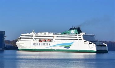 W.B. YEATS has been officially handed over to the Irish Continental Group on 12 December © Frank Behling