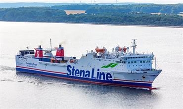 On their way from Liepaja to Travemünde, STENA GOTHICA and URD will make a weekly intermediate call at Karlskrona. © Marko Stampehl