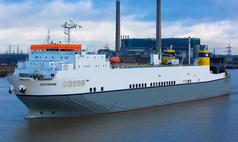 The Kawasaki Class VICTORINE and sister ship CLEMENTINE will offer twice weekly calls in Liverpool and Dublin from Santander. © J.J. JAGER The Kawasaki Class VICTORINE and sister ship CLEMENTINE will offer twice weekly calls in Liverpool and Dublin from Santander. © J.J. JAGER
