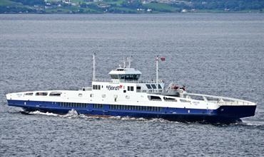 KORSFJORD is one of four sister ships currently serving the Molde-Vestnes route on behalf of Fjord1 © Uwe Jakob